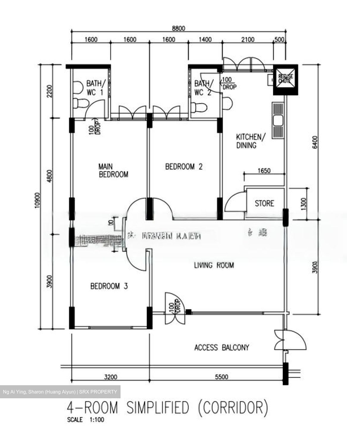 Blk 315 Woodlands Street 31 (Woodlands), HDB 4 Rooms #546270891